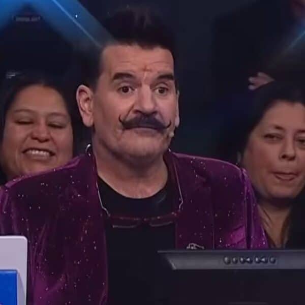 Vasco Moulian durante polémico momento en Fiebre de Baile