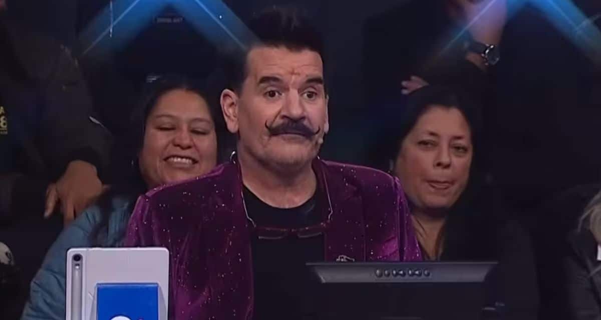 Vasco Moulian durante polémico momento en Fiebre de Baile