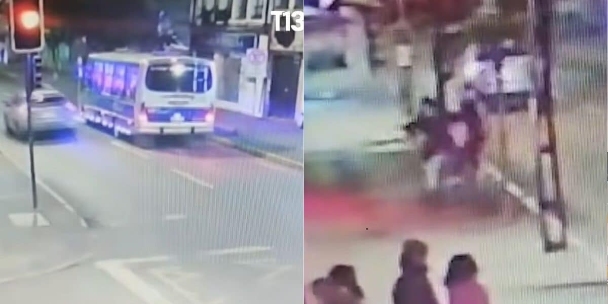 Registro del ataque contra estudiante apuñalado en Concepción por chofer de micro