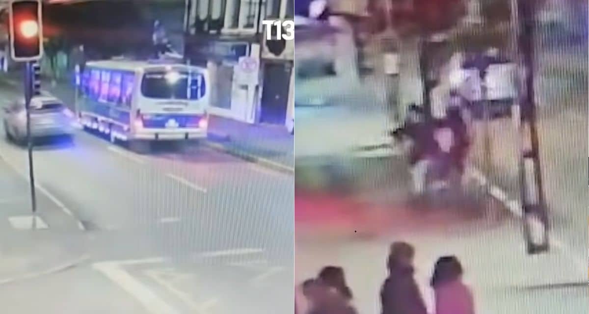 Registro del ataque contra estudiante apuñalado en Concepción por chofer de micro