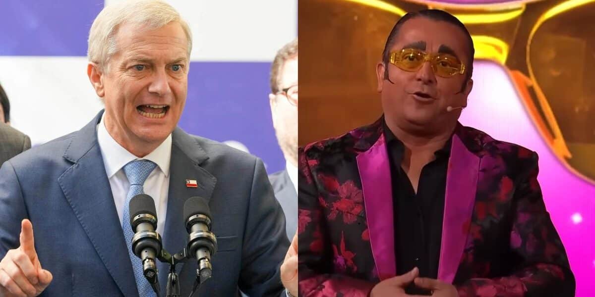 Yerko Puchento realizando rutina sobre Kast en El Club de la Comedia