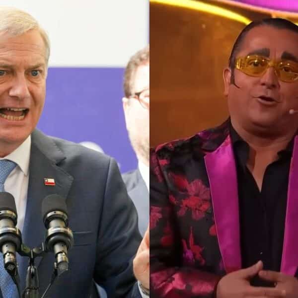 Yerko Puchento realizando rutina sobre Kast en El Club de la Comedia