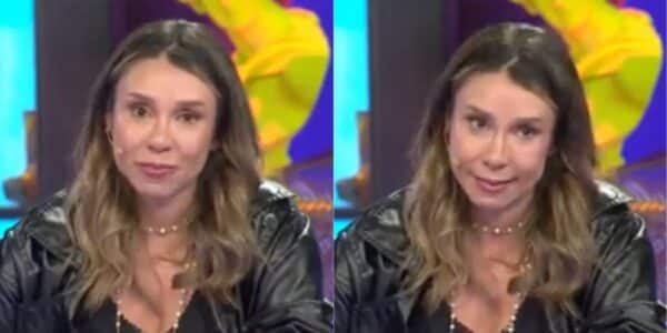 Cecilia Gutiérrez respondiendo a las polémicas acusaciones del padre de Francisco Kaminski en televisión.
