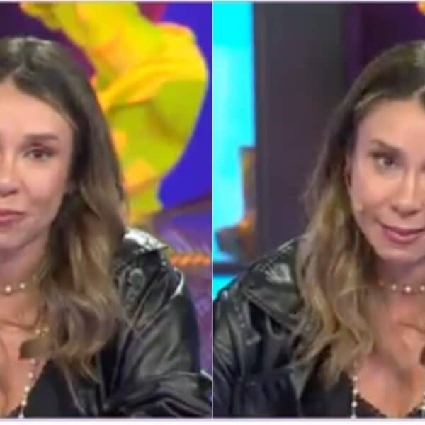 Cecilia Gutiérrez respondiendo a las polémicas acusaciones del padre de Francisco Kaminski en televisión.