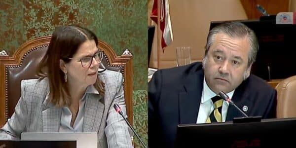 Agustín Romero y Ximena Ossandón protagonizan cruce en debate de ley antiencapuchados