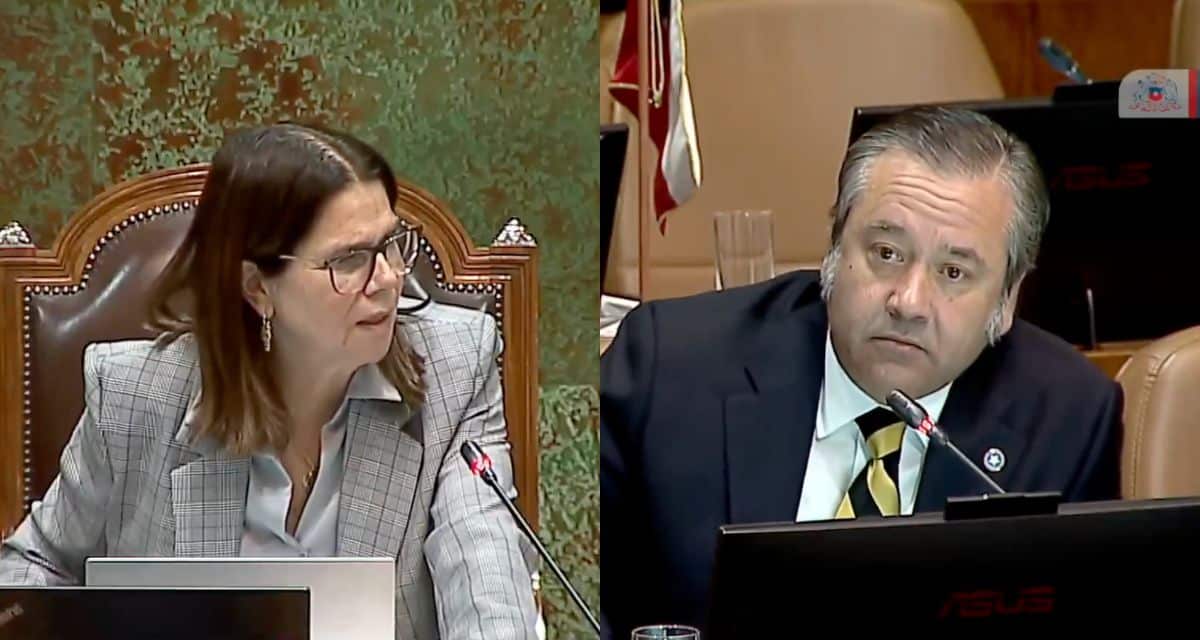 Agustín Romero y Ximena Ossandón protagonizan cruce en debate de ley antiencapuchados