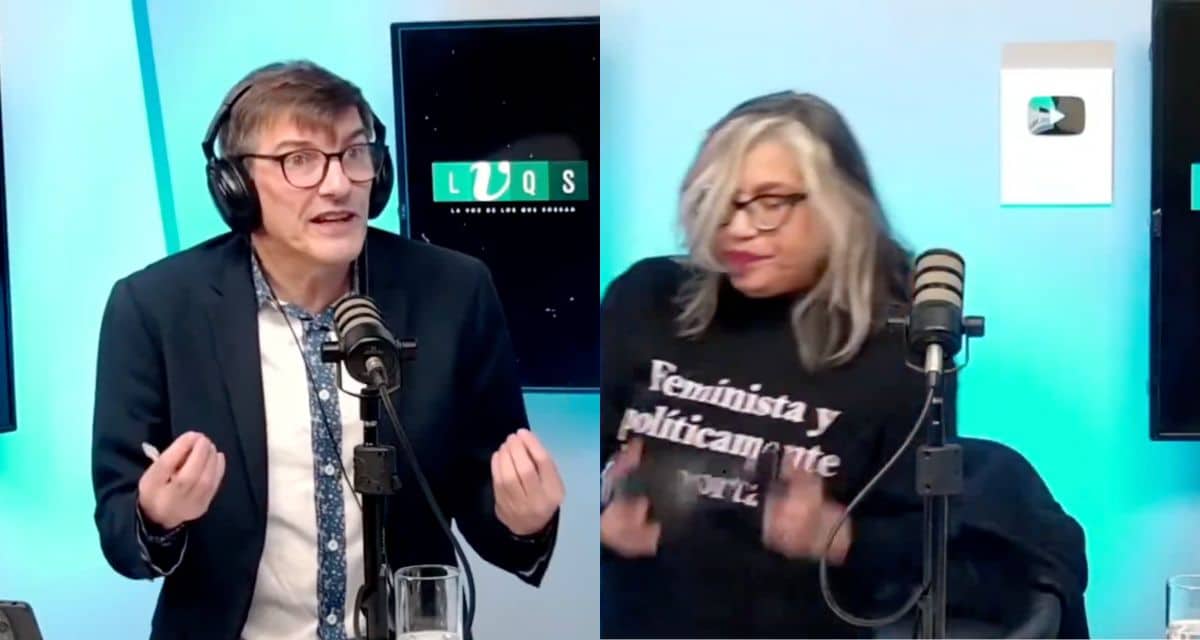 Alejandra Valle se molestó con Daniel Stingo y abandonó el set durante La Voz de los que sobran