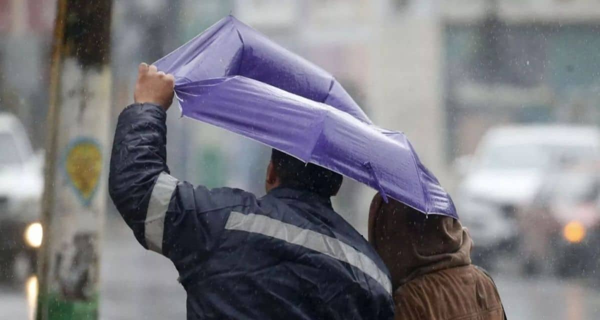 Alerta por viento emitida por la DMC para nueve regiones del país con rachas de hasta 80 kilómetros por hora