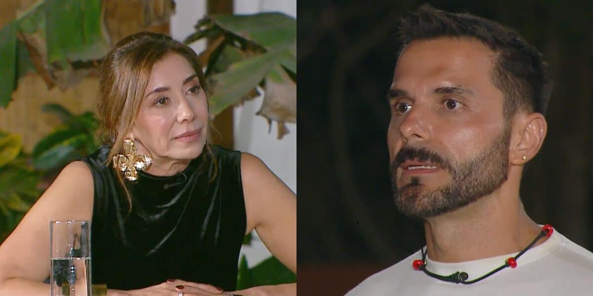 Álvaro Ballero reaccionó molesto ante una pregunta de Carmen Gloria Arroyo en Volverías con tu ex? 2