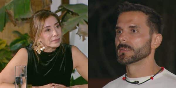 Álvaro Ballero reaccionó molesto ante una pregunta de Carmen Gloria Arroyo en Volverías con tu ex? 2