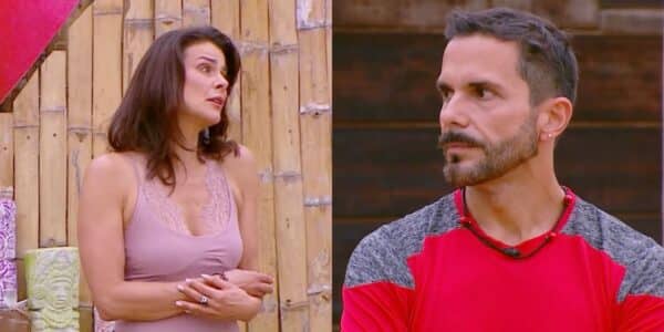 Álvaro Ballero en tenso cruce con Tonka Tomicic durante competencia de Volverías con tu ex 2