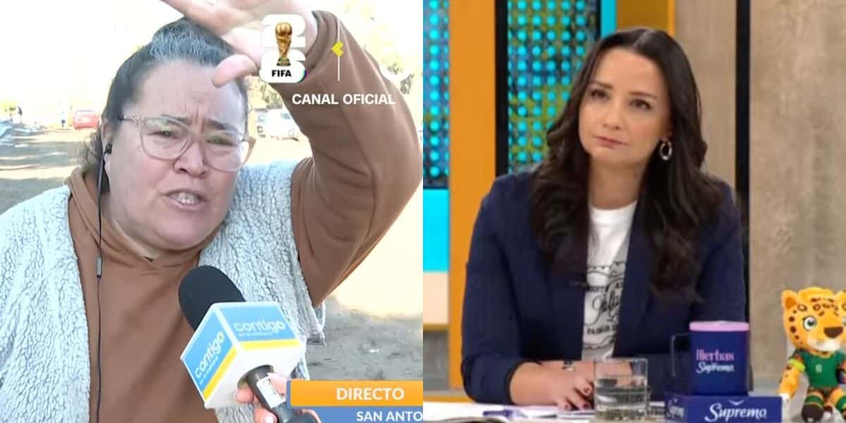 Andrea Arístegui conversa con dirigenta de la megatoma de San Antonio en Contigo en la mañana