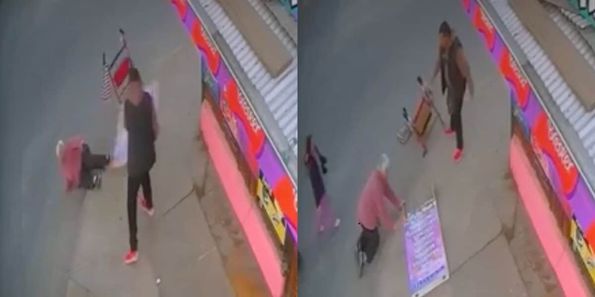 Registro de ataque a adulta mayor en Puente Alto ocurrido en plena vía pública