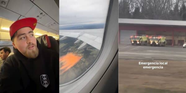 Pasajeros registran aterrizaje de emergencia en Puerto Montt de vuelo LATAM