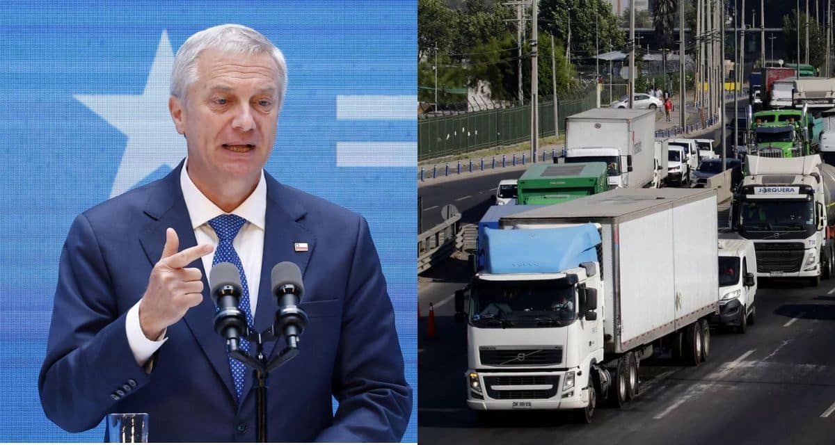 Camioneros piden al Gobierno de José Antonio Kast bajar el precio de los combustibles