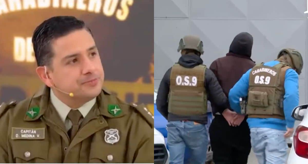 Capitán Daniel Medina entrega detalles del operativo contra detenidos por caso Alejandro