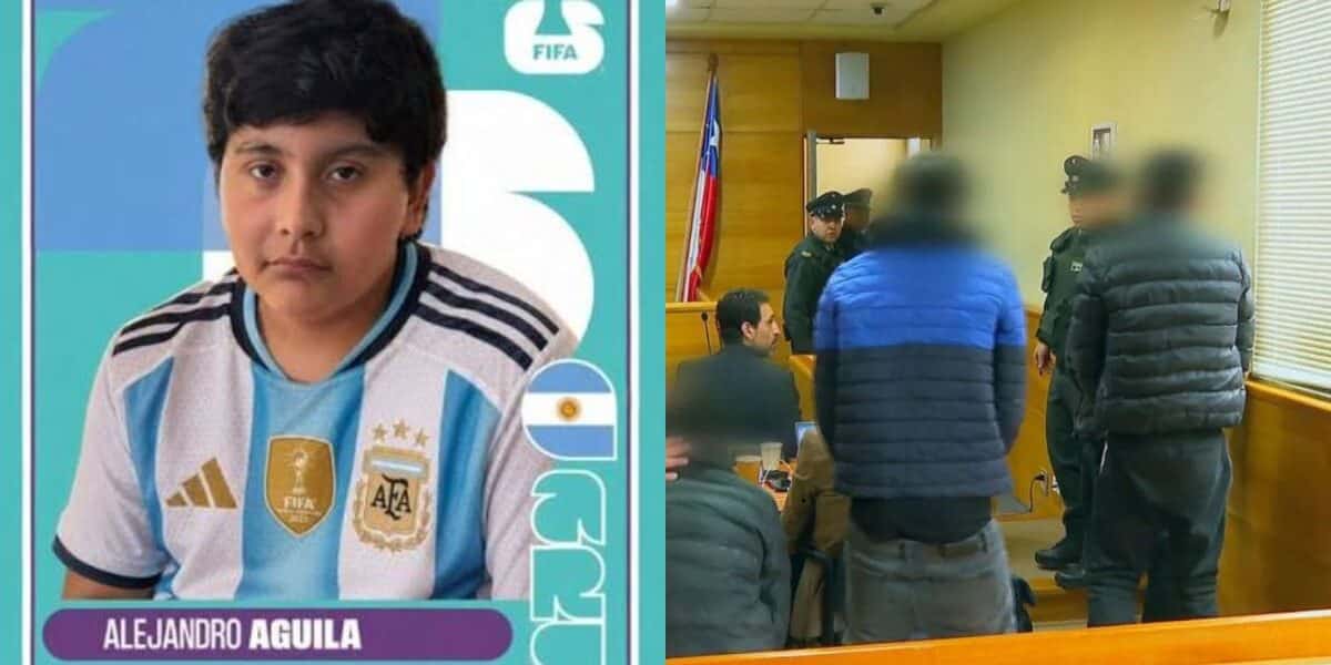 Vehículo policial durante diligencias por el caso de Alejandro Águila en San Bernardo