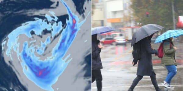 Ciclón extratropical avanza frente a Chile y podría provocar lluvia, nieve y viento