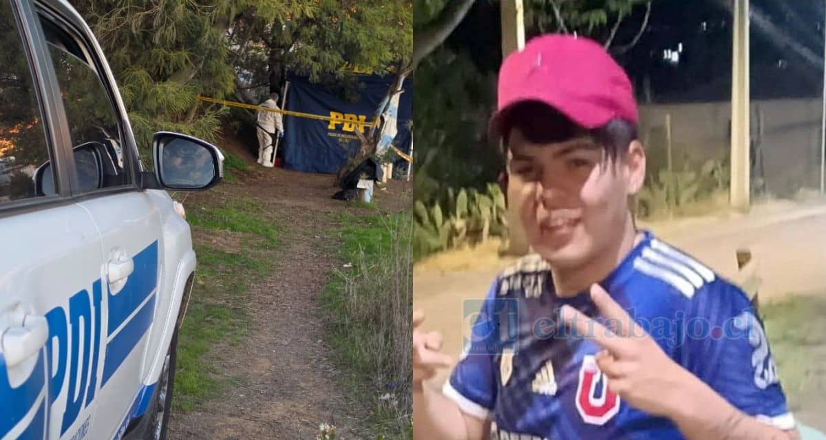 Crimen de Putaendo: Carabineros investiga homicidio de joven de 17 años