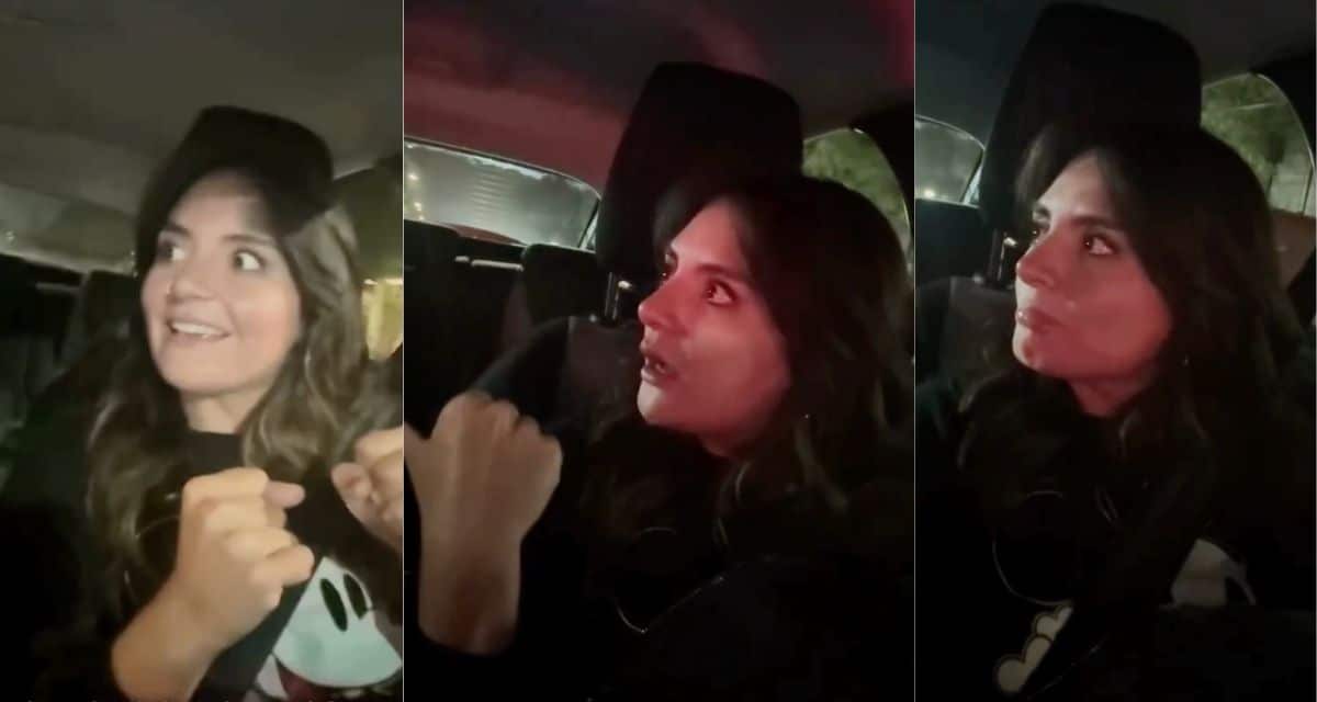 Daniela Muñoz rompe en llanto tras romántico regalo de Agustín Iglesias