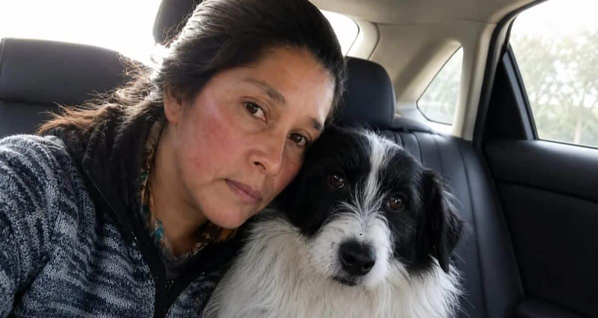 Doris Chiguay y su perro Cheme fueron hallados con vida tras cinco días perdidos en un bosque de Chiloé