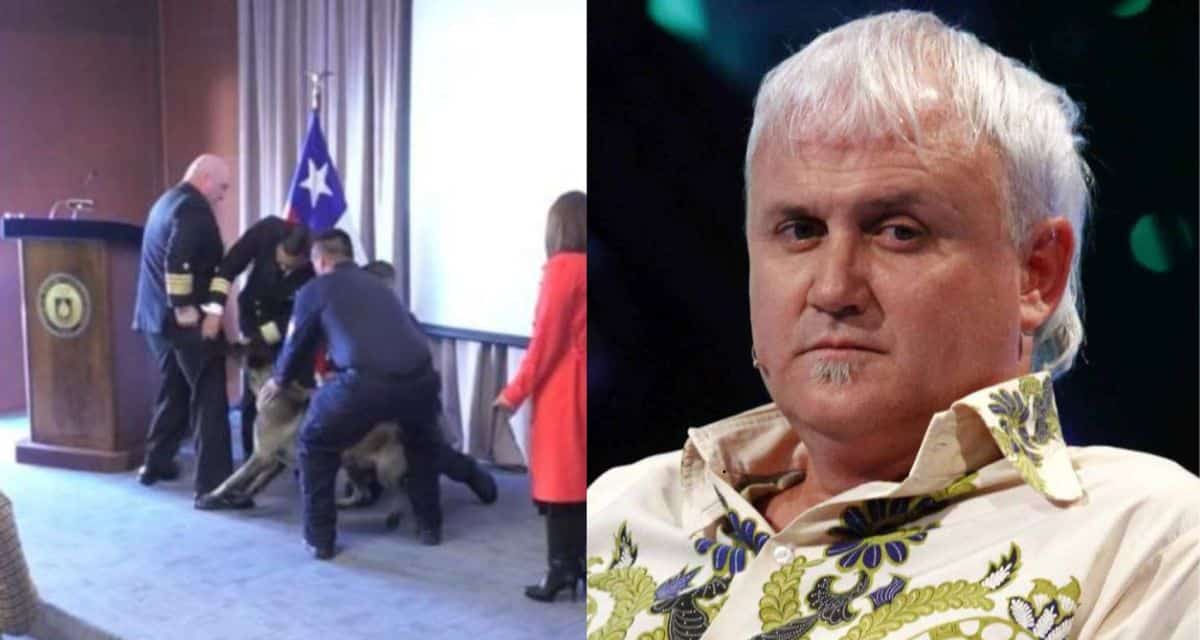 El Rumpy plantea teoría tras incidente de perro antidrogas con vicealmirante Arturo Oxley