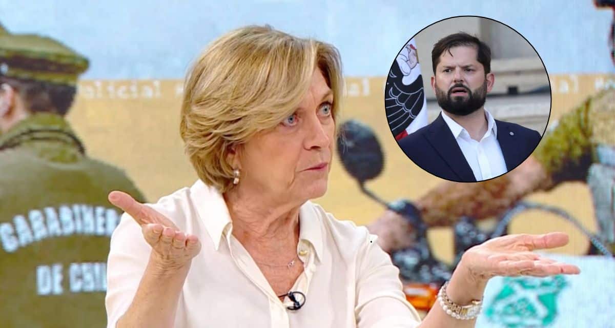 Evelyn Matthei analiza la gestión del gobierno de Gabriel Boric
