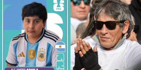 Padre de Alejandro, niño asesinado en encerrona en San Bernardo, entrega cuadro a Carabineros