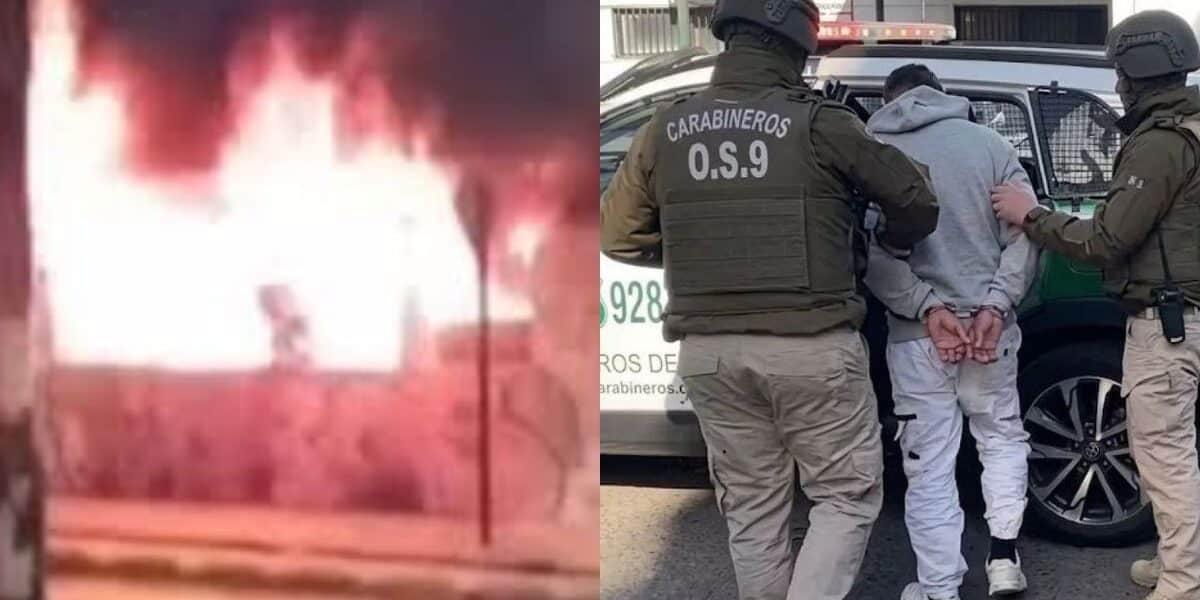 Incendio en Santiago obligó a evacuar edificio de cinco pisos en calle Rosas