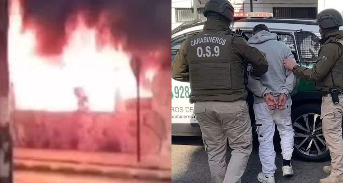 Incendio en Santiago obligó a evacuar edificio de cinco pisos en calle Rosas