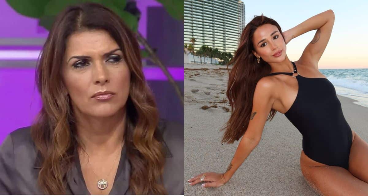 Ivette Vergara se refiere a versión sobre Guarén y un conductor de televisión**