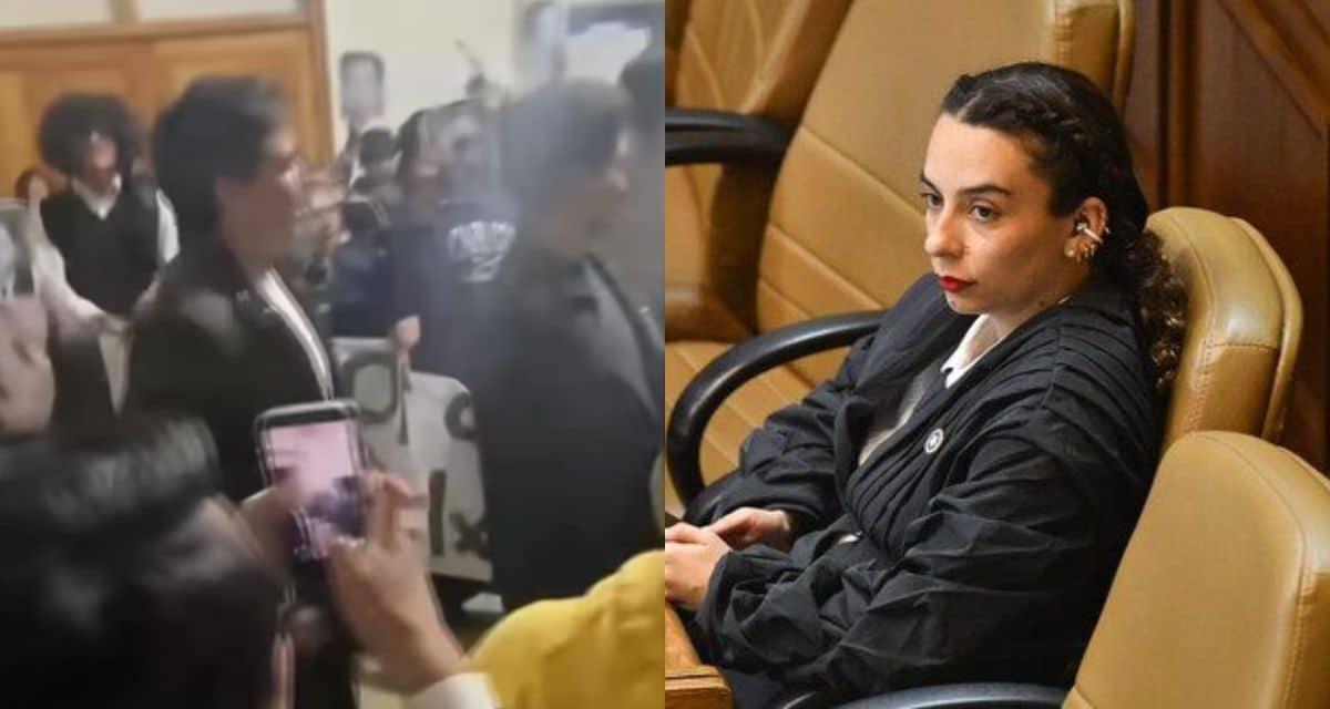 Javiera Rodríguez enfrenta controversia por video de funa en la Universidad de Chile