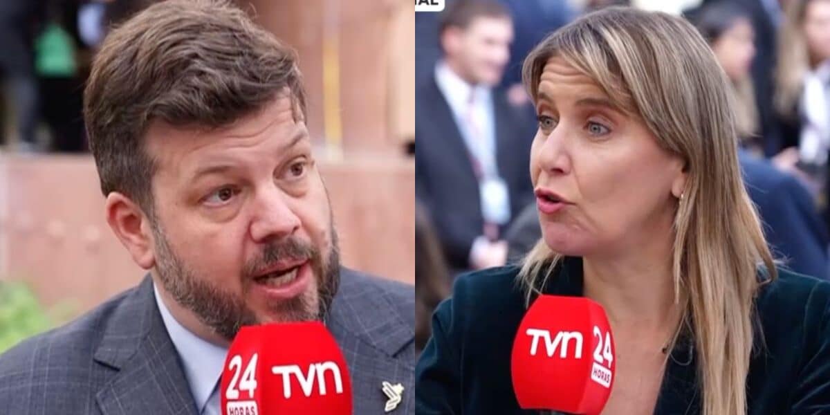 Johannes Kaiser acusa a Gabriel Boric durante entrevista con Carolina Urrejola en 24 Horas