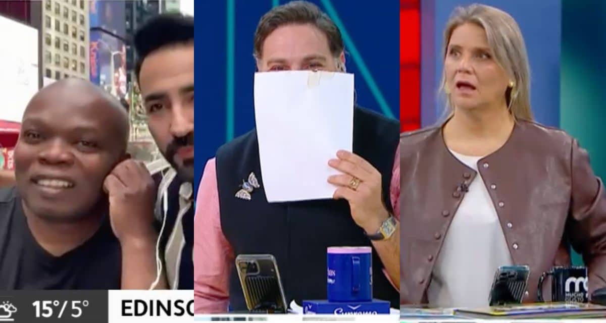 José Antonio Neme vive inesperado impasse en vivo durante despacho de Mucho Gusto