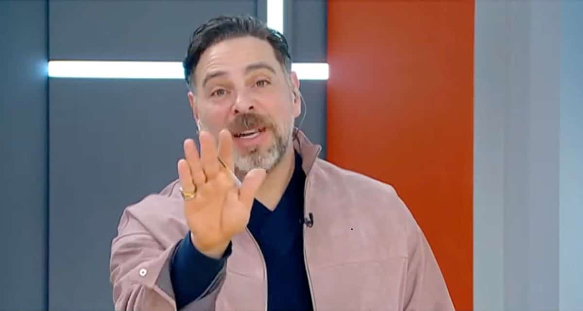 Katherine Ibáñez volvió al matinal Mucho Gusto de Mega y fue recibida por José Antonio Neme y Karen Doggenweiler.