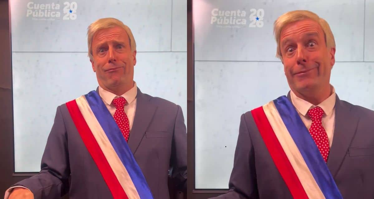 Kramer realiza imitación de José Antonio Kast tras la Cuenta Pública