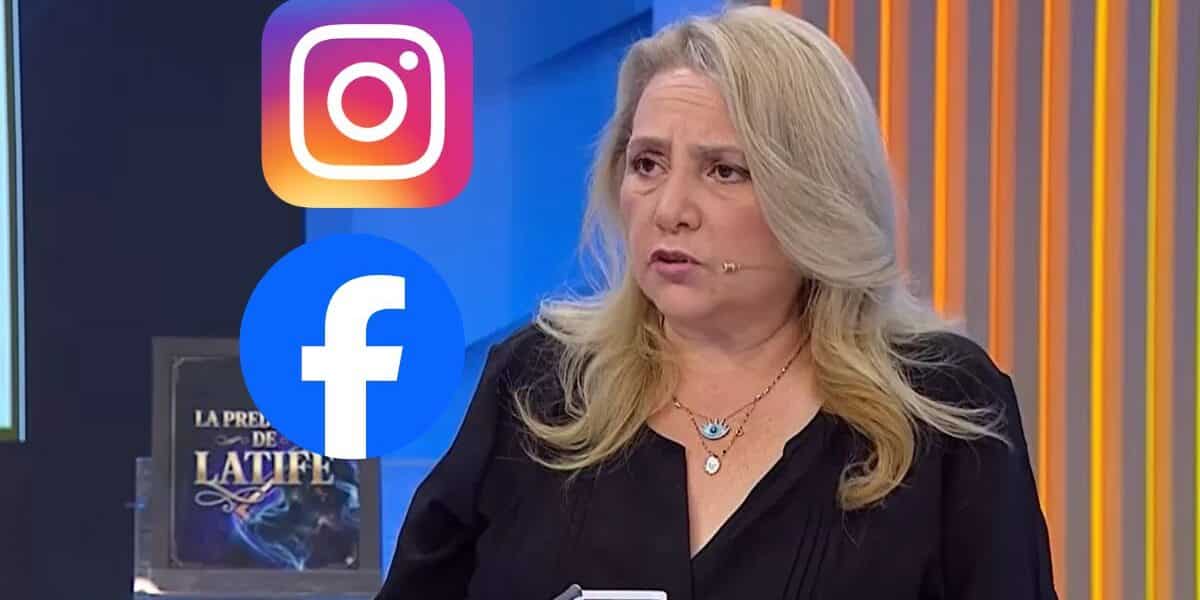 Latife Soto comparte teoría tras caída mundial de Instagram y Facebook