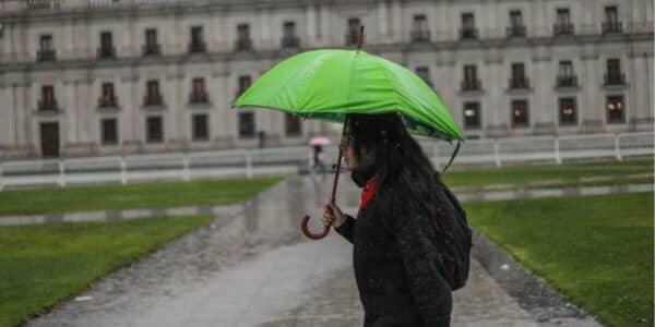 Lluvia en Santiago proyectada para junio tras un mayo con escasas precipitaciones