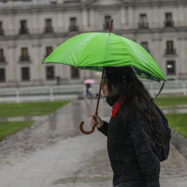 Lluvia en Santiago proyectada para junio tras un mayo con escasas precipitaciones