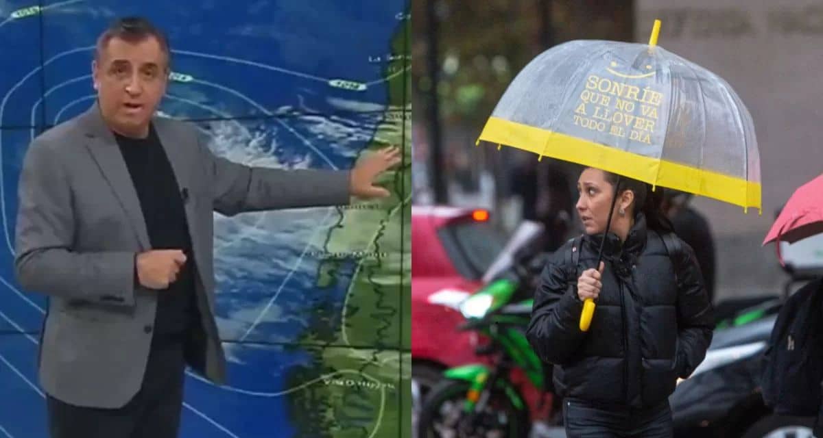 Lluvia en Santiago podría volver el miércoles 10 de junio según pronóstico de Iván Torres