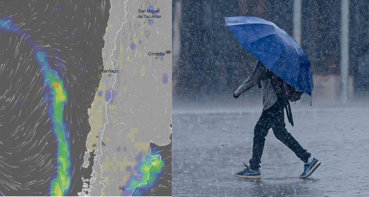 Lluvias en Biobío podrían registrarse en corto periodo de tiempo según Meteorología