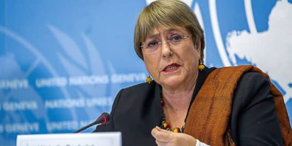 Michelle Bachelet aborda posible veto de Estados Unidos en su candidatura a la ONU