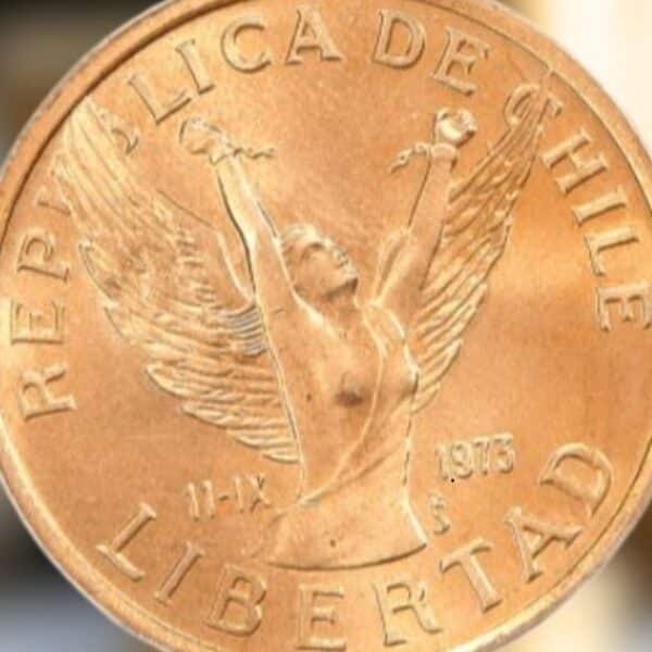 Moneda de 10 pesos chilena con error de acuñación que puede valer hasta 100 mil pesos