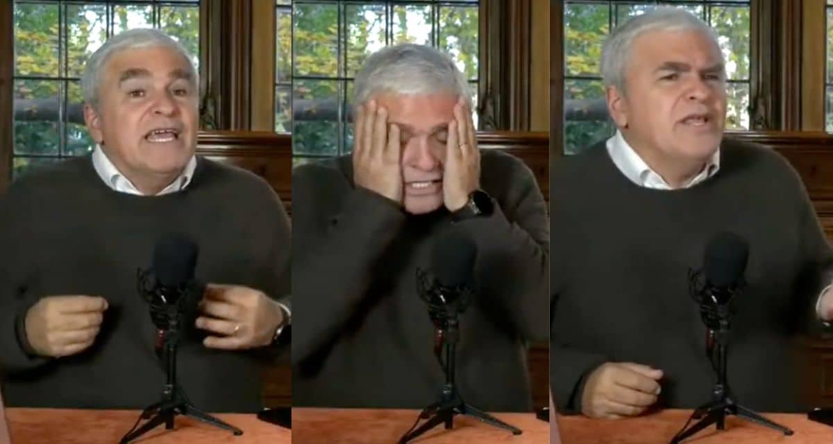 Nicolás Larraín sorprende con un desahogo político durante conversación en podcast