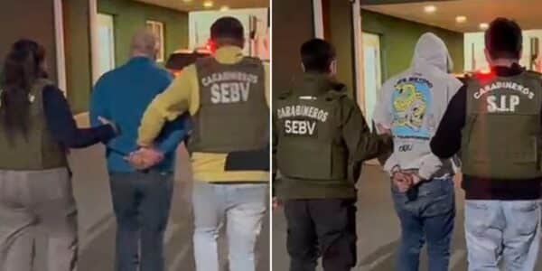 Carabineros durante diligencias por adolescente desaparecido en San Felipe