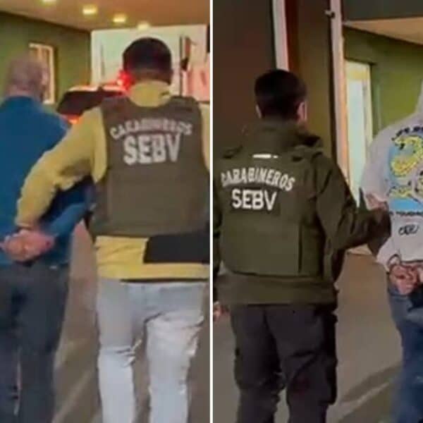 Carabineros durante diligencias por adolescente desaparecido en San Felipe
