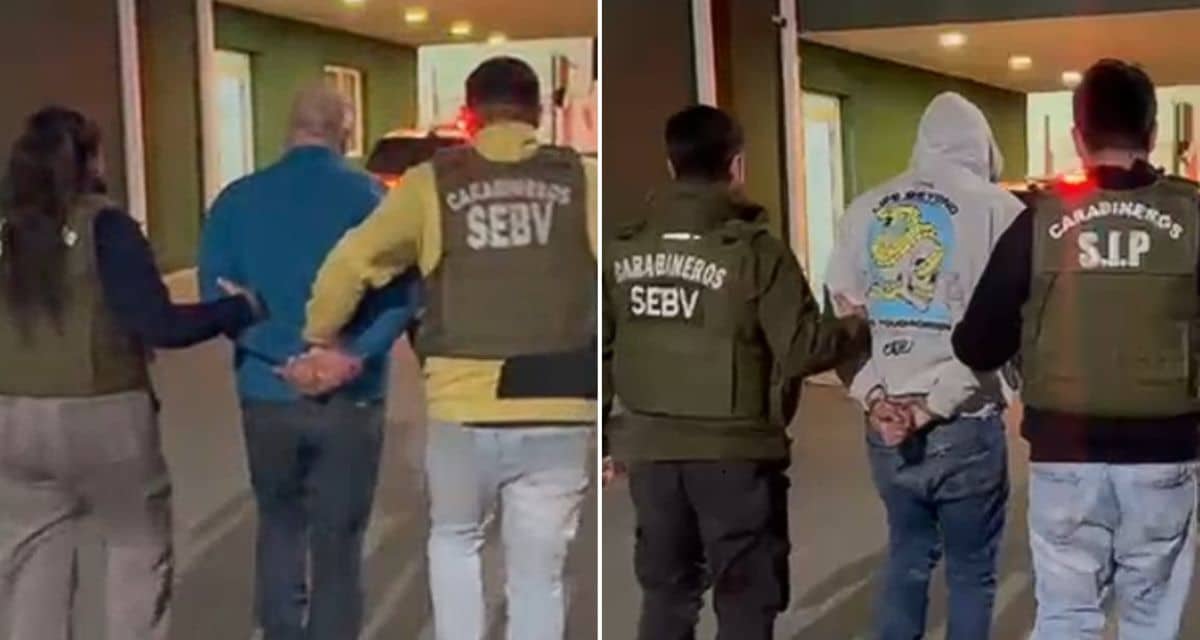 Carabineros durante diligencias por adolescente desaparecido en San Felipe