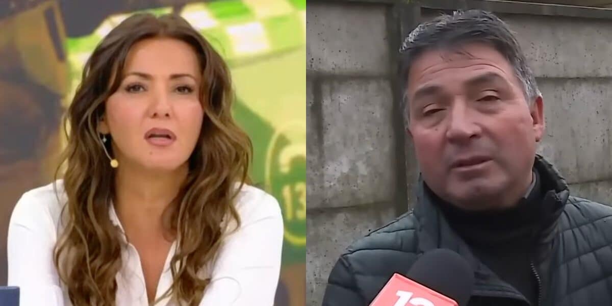 Priscilla Vargas durante su intervención sobre el crimen en Loncoche