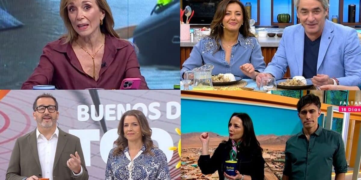 Resultado del rating matinal de este miércoles con Mucho Gusto en el primer lugar