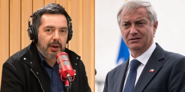 Sergio Jara durante entrevista en la que acusó hostigamiento de José Antonio Kast